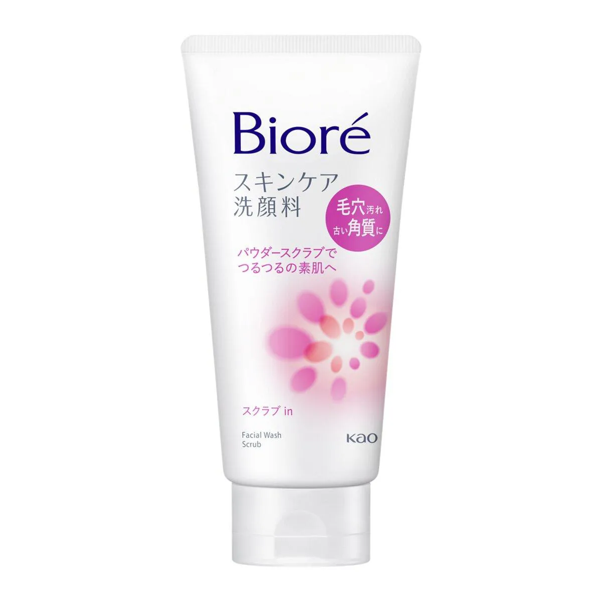 Sabonete de Limpeza Facial Esfoliante Bioré Skincare Wash Scrub 130g