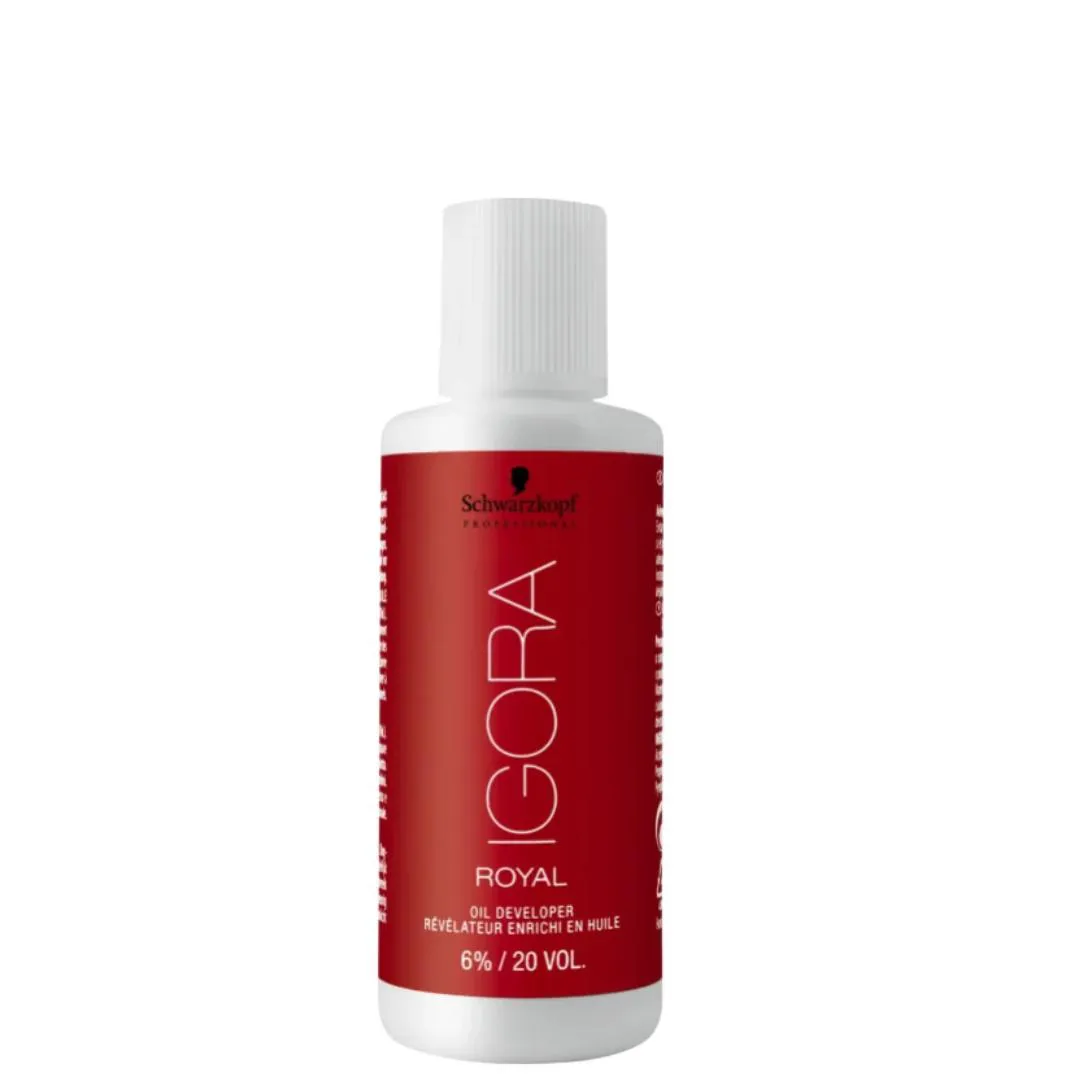 Schwarzkopf Professional Igora Royal 6% - Água Oxigenada 20 Volumes 60ml