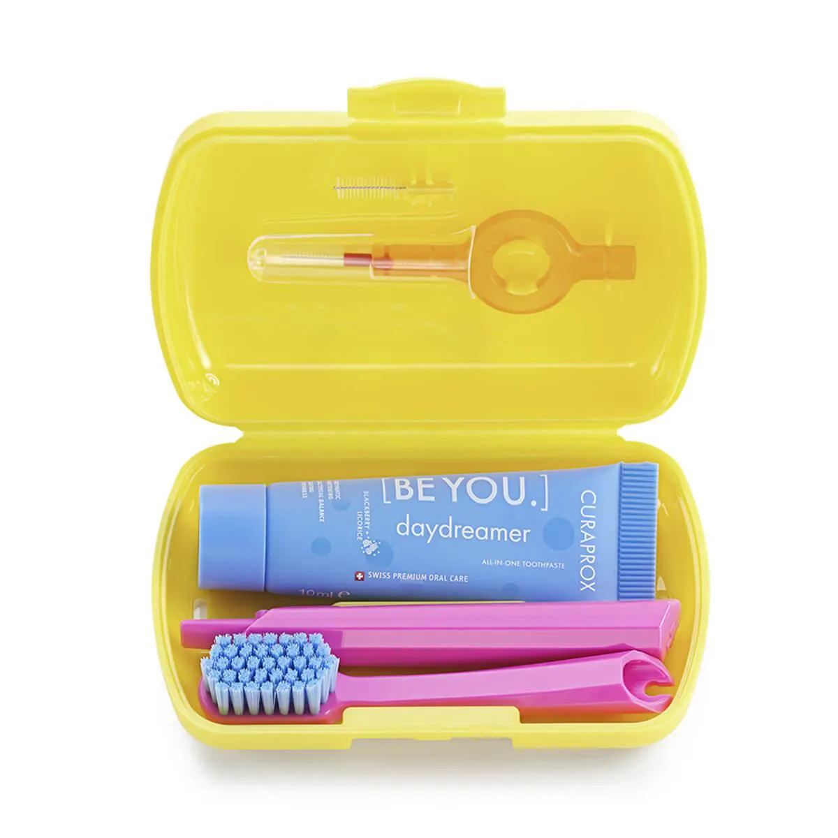 Kit Viagem Curaprox Escova de Dente 5460 + Escova Interdental + Pasta de Dente 10ml